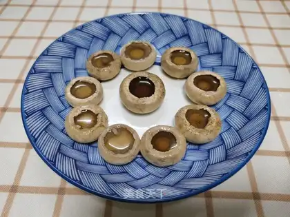Fried mouth mushroom