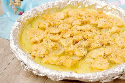 Chicken potatoes, New Orleans