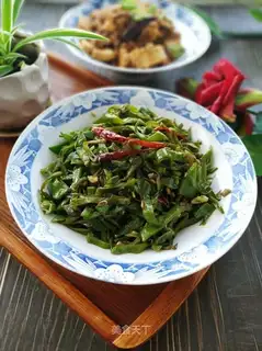 Quick-fried lentils