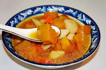 Potato stew pumpkin