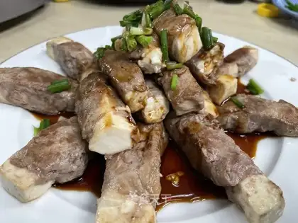 Lamb roll tofu