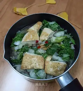 The green mushroom stew