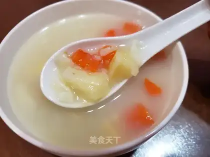 Chicken carrot soup