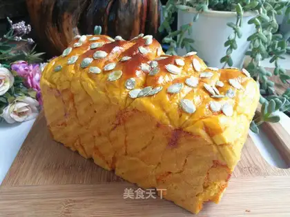 Potato pumpkin toast