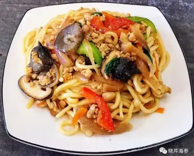 Sea cucumber noodles