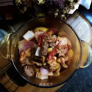 Beef stew potatoes