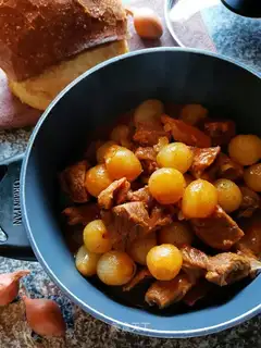 Beef stew onions