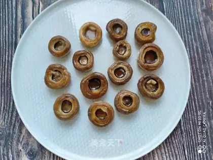 Fried mouth mushroom