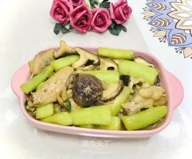 Chicken stew mushrooms