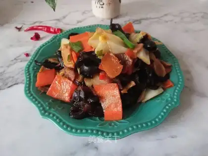 The cabbage mollusk makes potatoes dry