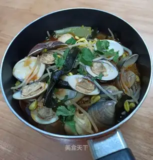 Seaweed bean sprouts