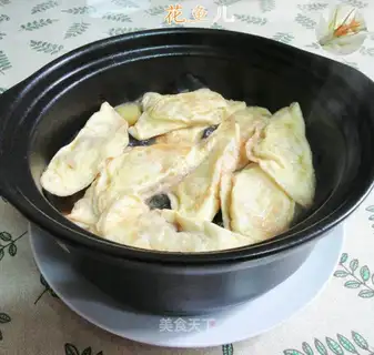 Black-mucked eggs and potatoes