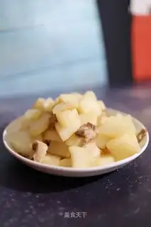 The radish stew