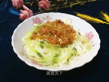 Crab noodles