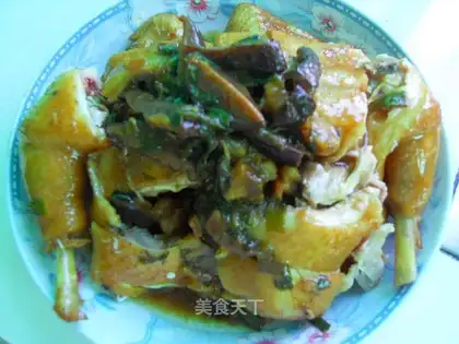 Royal chicken in soy sauce
