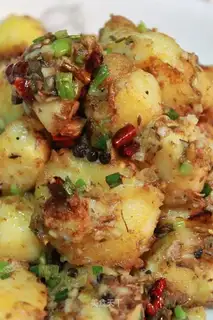 Spicy cumin potatoes