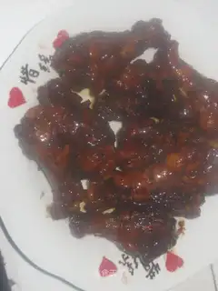 Fin root in oyster sauce