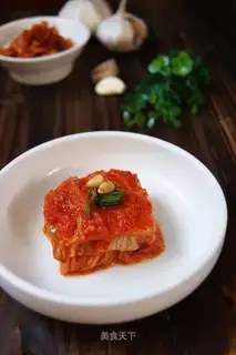 Korean spicy cabbage