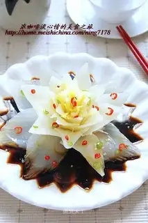 Lotus cabbage in black bean sauce
