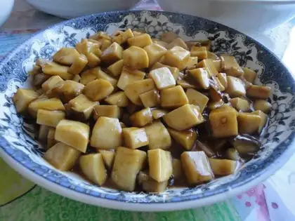 Sauted mushroom with soy sauce
