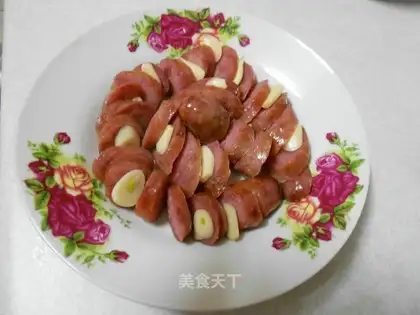 Pan-fried sausage
