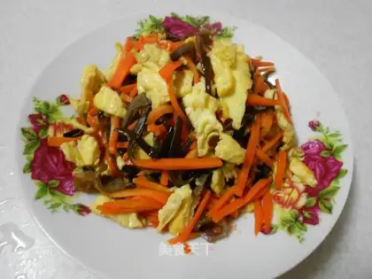 stir-fried three shredded silk