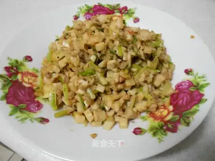 stir-fried shrimp with celery