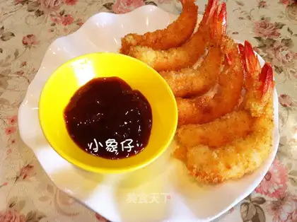 Japanese fried shrimp stick