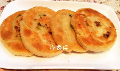 fermented bean curd and green onion cake