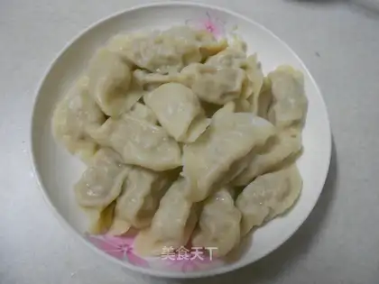 Korean cabbage and pork dumplings