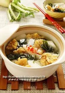 Radish Crispy Meat Pot