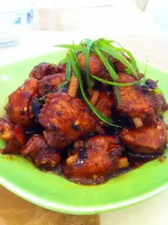 Grilled spicy chicken wings