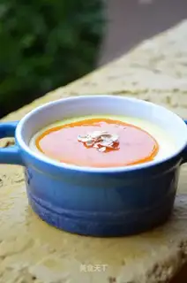 Caramel egg pudding