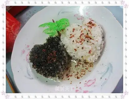Sesame glutinous rice