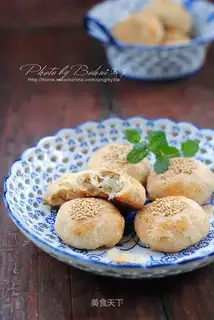 shredded radish shortcake