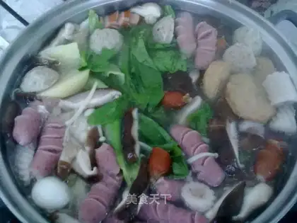 Vegetable hot pot