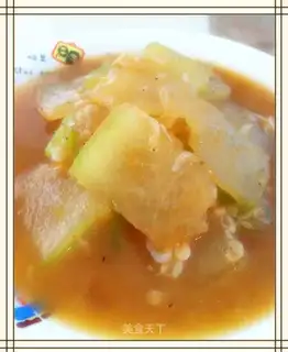Shrimp and wax gourd