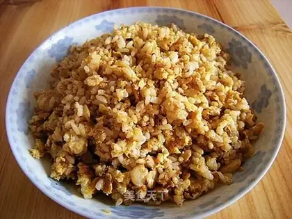Heavy flavor egg fried rice