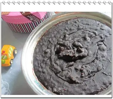 Homemade black bean paste