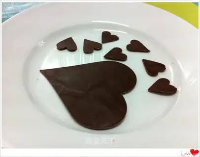 Heart shaped chocolate