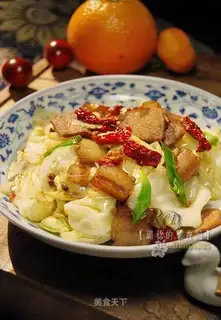 shredded cabbage