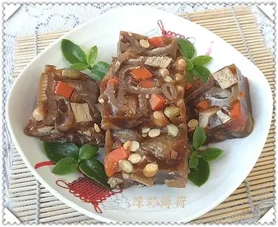 preserved bean jelly