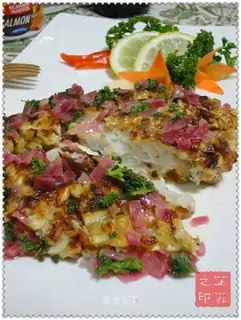 Pan-fried silver cod