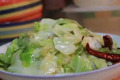 Sauce cabbage