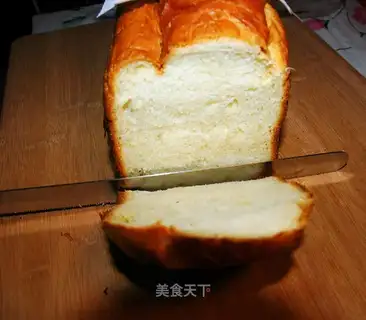 White toast with milk flavor
