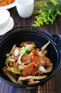 Dry pot baby vegetable