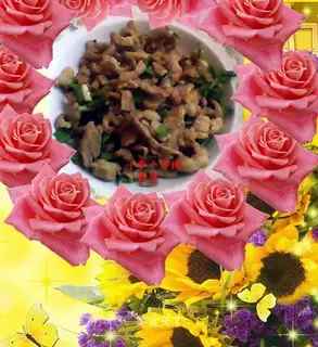 Fried pork with dried radish