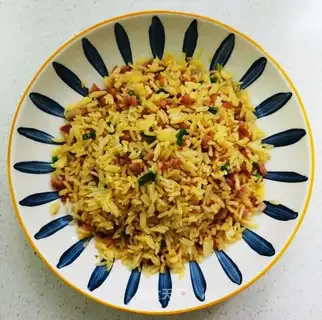 Gold egg fried rice