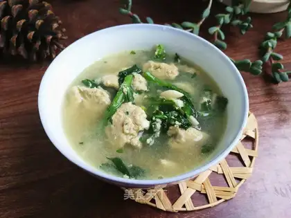 Eggs soup