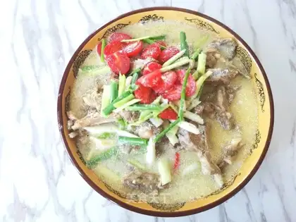 Pyramid lamb chops